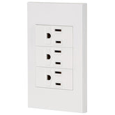 Tomacorriene riple blanco linea española voleck